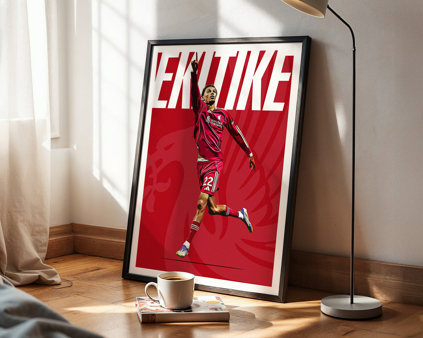Hugo Ekitike 25/26 4K (Home) Poster