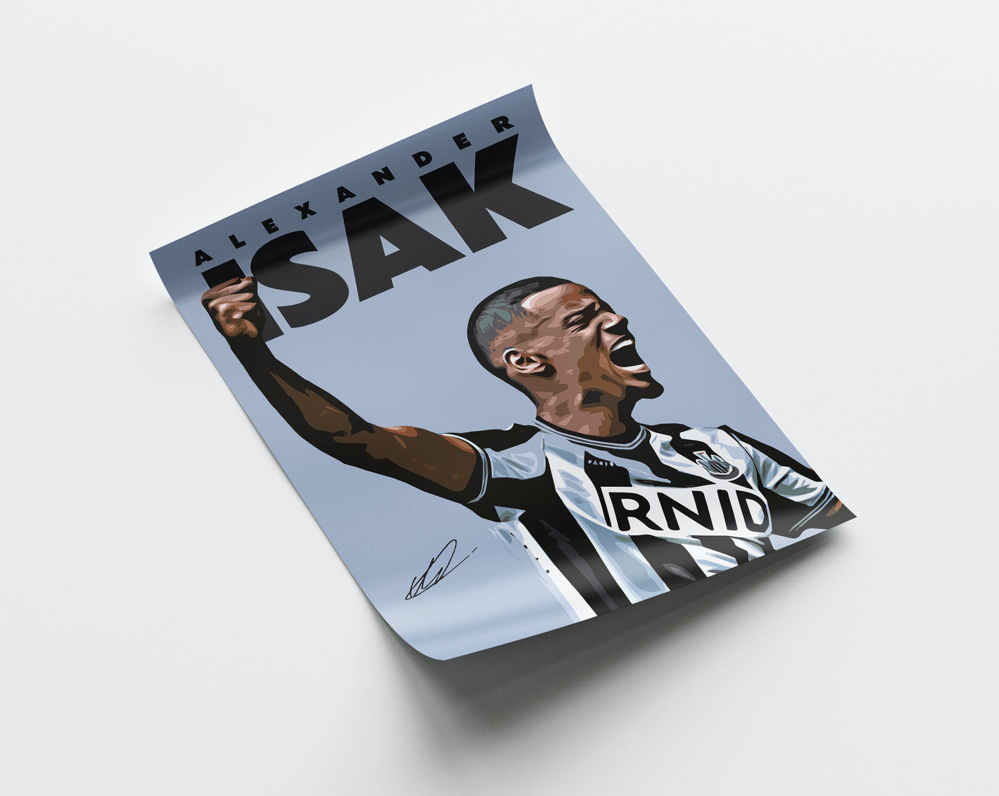 Alexander Isak 4K Poster