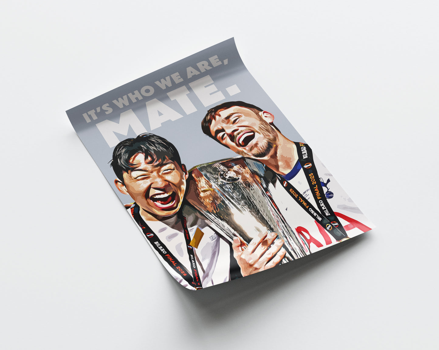 Son & Maddison 24/25 4K Europa League Poster
