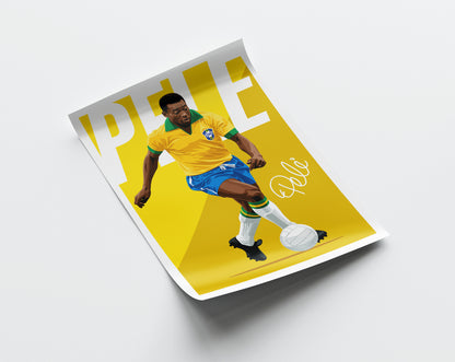 Pele (Brazil) 1966 Poster