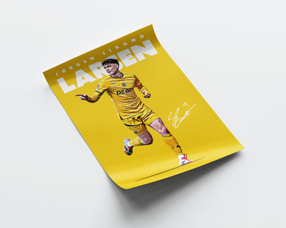 Jorgen Strand Larsen 24/25 4K Poster