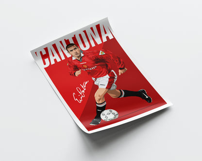 Eric Cantona Poster