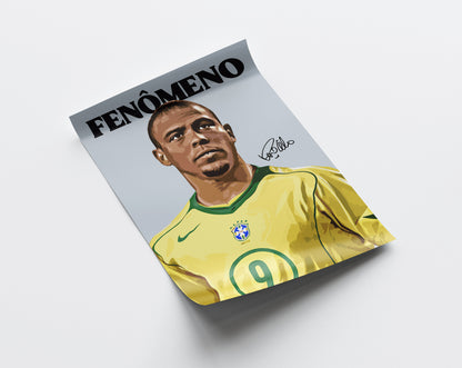 Ronaldo 'Fenomeno' 4K Poster