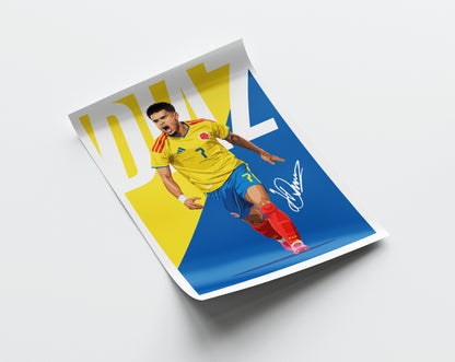 Luis Diaz (Colombia) Poster
