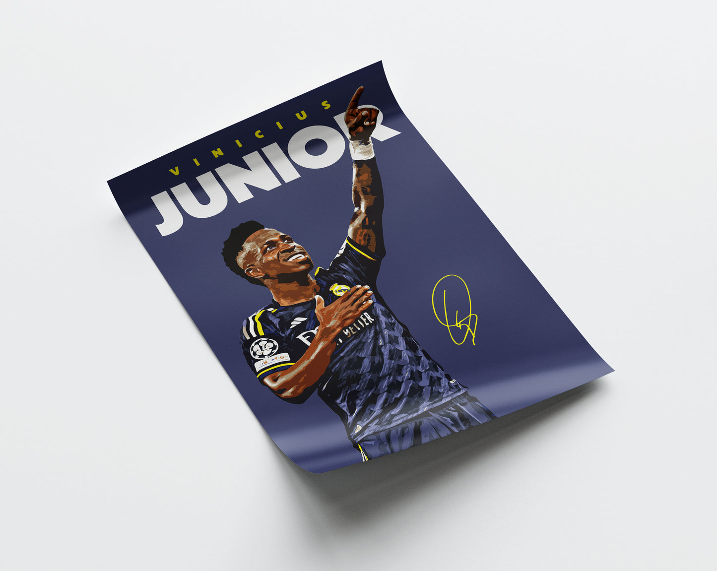 Vinicius Junior 4K Poster