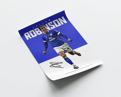 Callum Robinson 24/25 4K Poster
