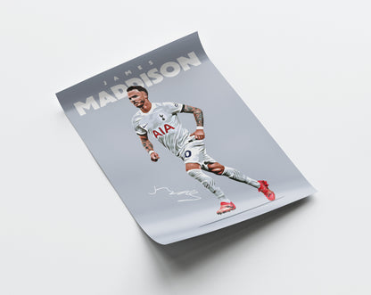 James Maddison 4K Poster