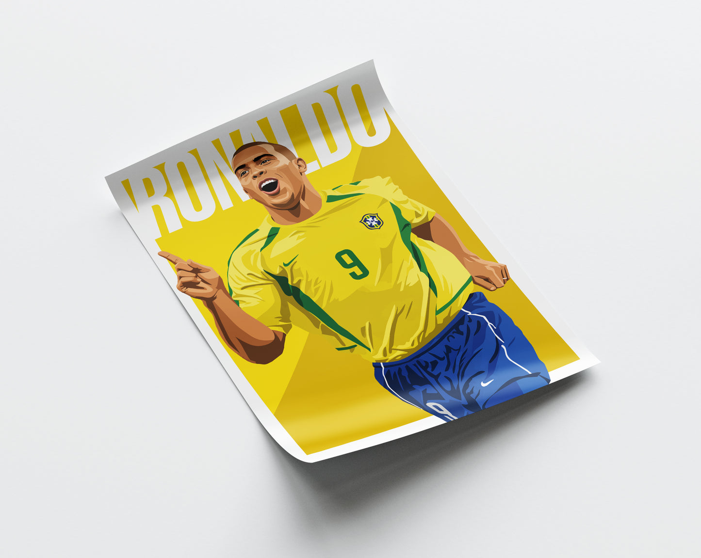 Ronaldo (Brazil) 2002 Poster