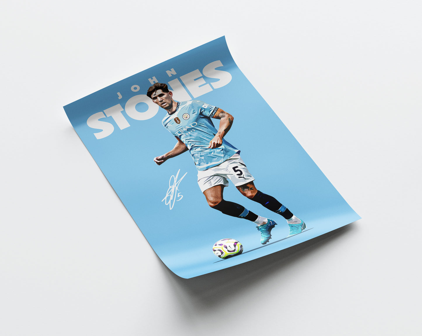 John Stones 24/25 4K Poster