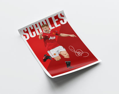 Paul Scholes Poster