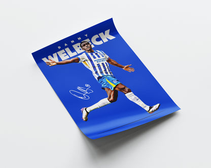 Danny Welbeck 24/25 4K Poster