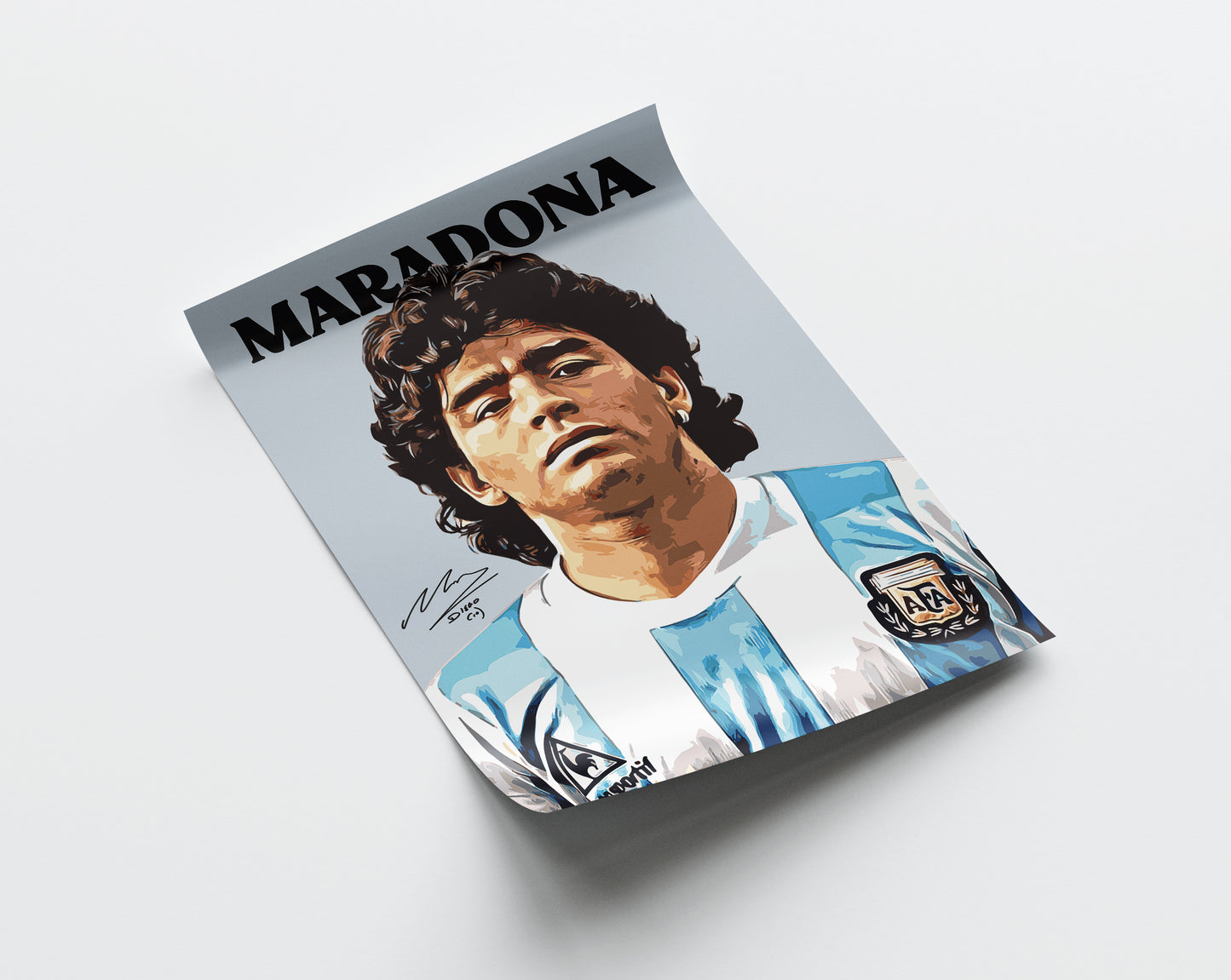 Diego Maradona 4K Poster