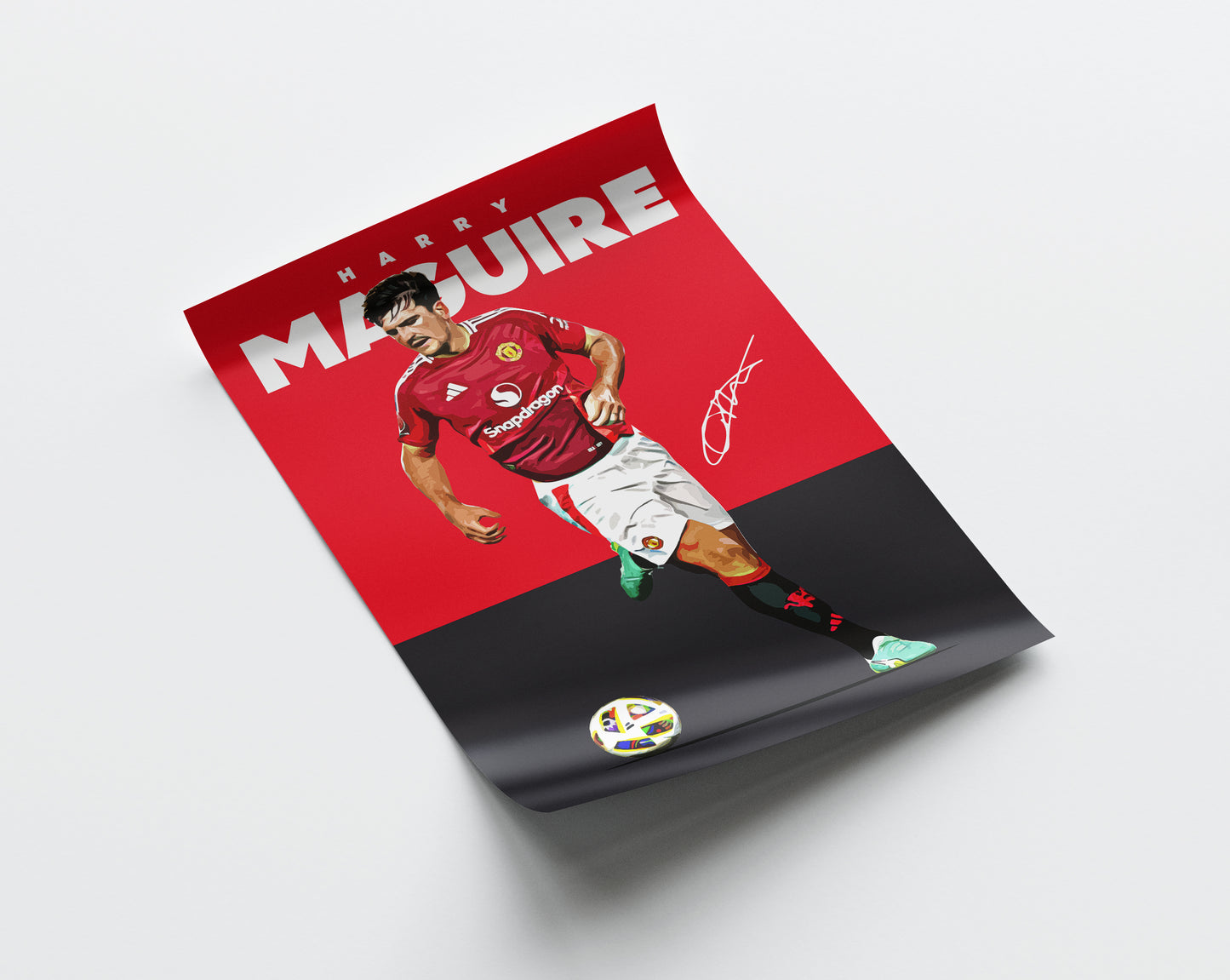 Harry Maguire 24/25 4K Poster