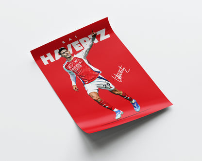 Kai Havertz 24/25 4K Poster