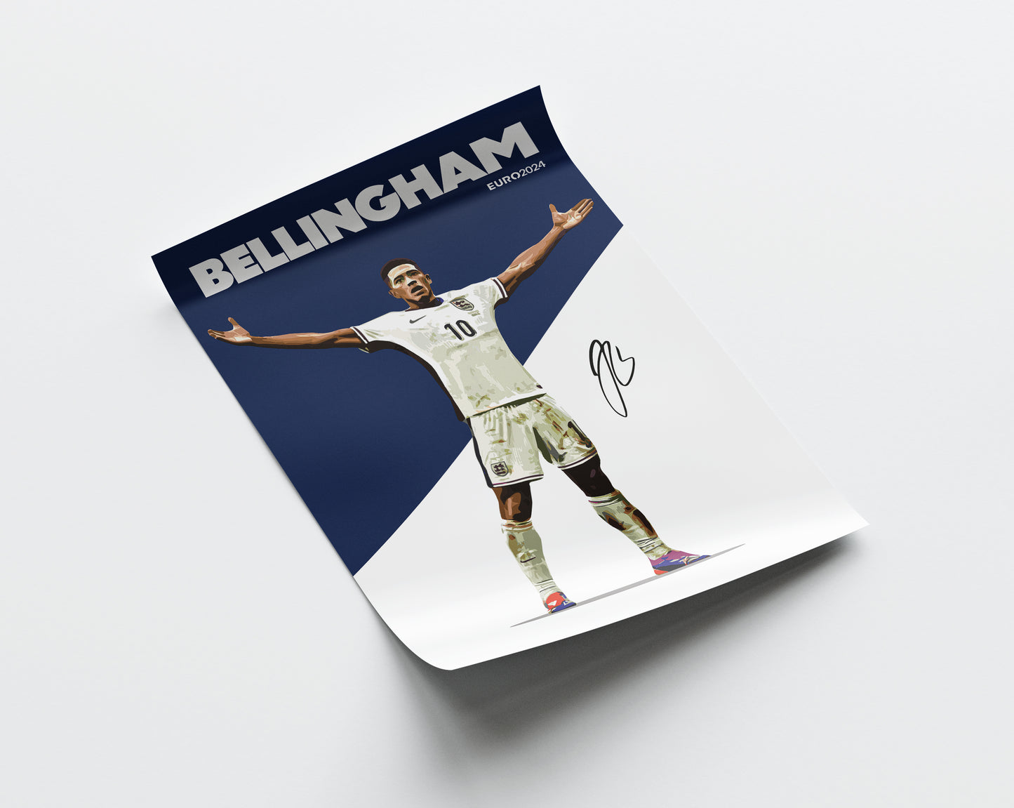 Euro 2024 - Jude Bellingham 'Celebration' 4K Poster