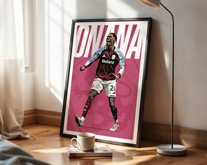Amadou Onana 25/26 4K (Home) Poster