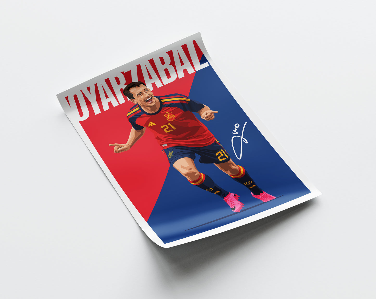 Mikel Oyarzabal (Spain) Poster