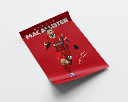 Alexis Mac Allister 4K Poster