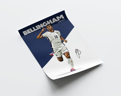 Euro 2024 - Jude Bellingham 4K Poster