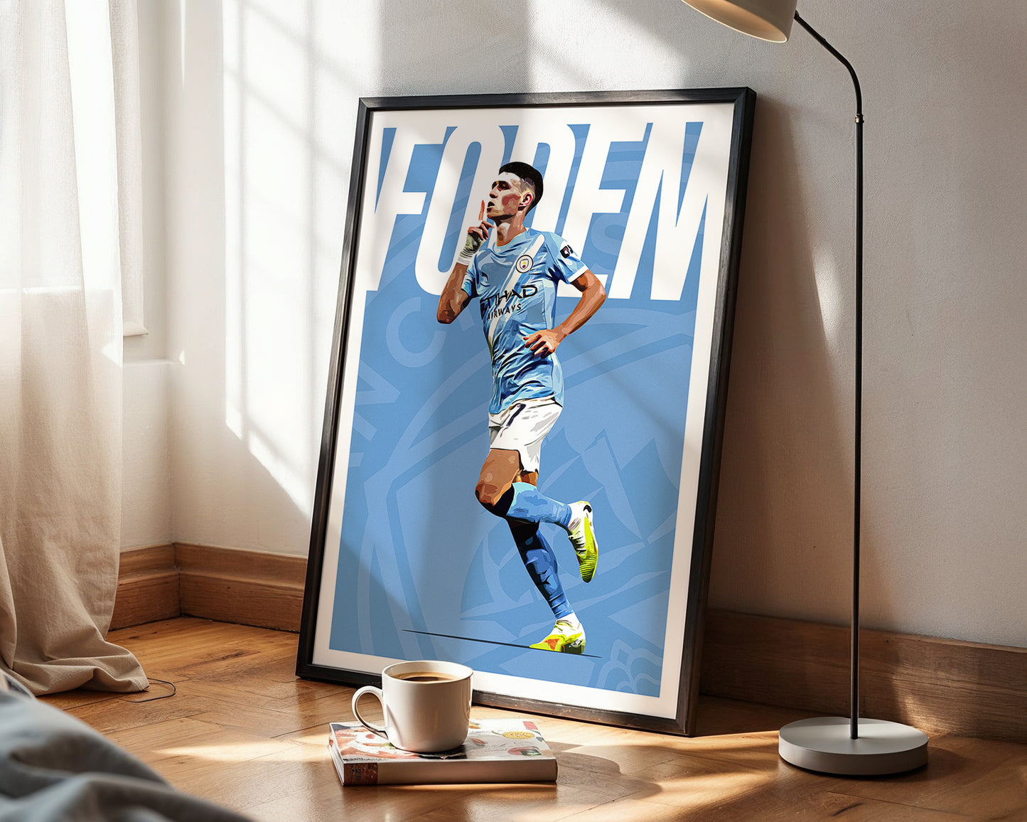 Phil Foden 25/26 4K (Home) Poster