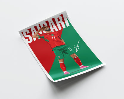 Ismael Saibari (Morocco) Poster