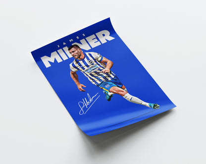 James Milner 24/25 4K Poster