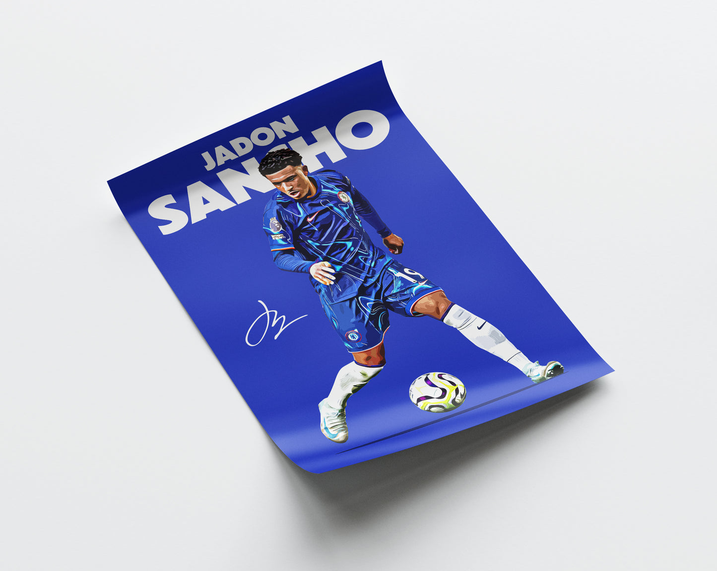 Jadon Sancho 24/25 4K Poster