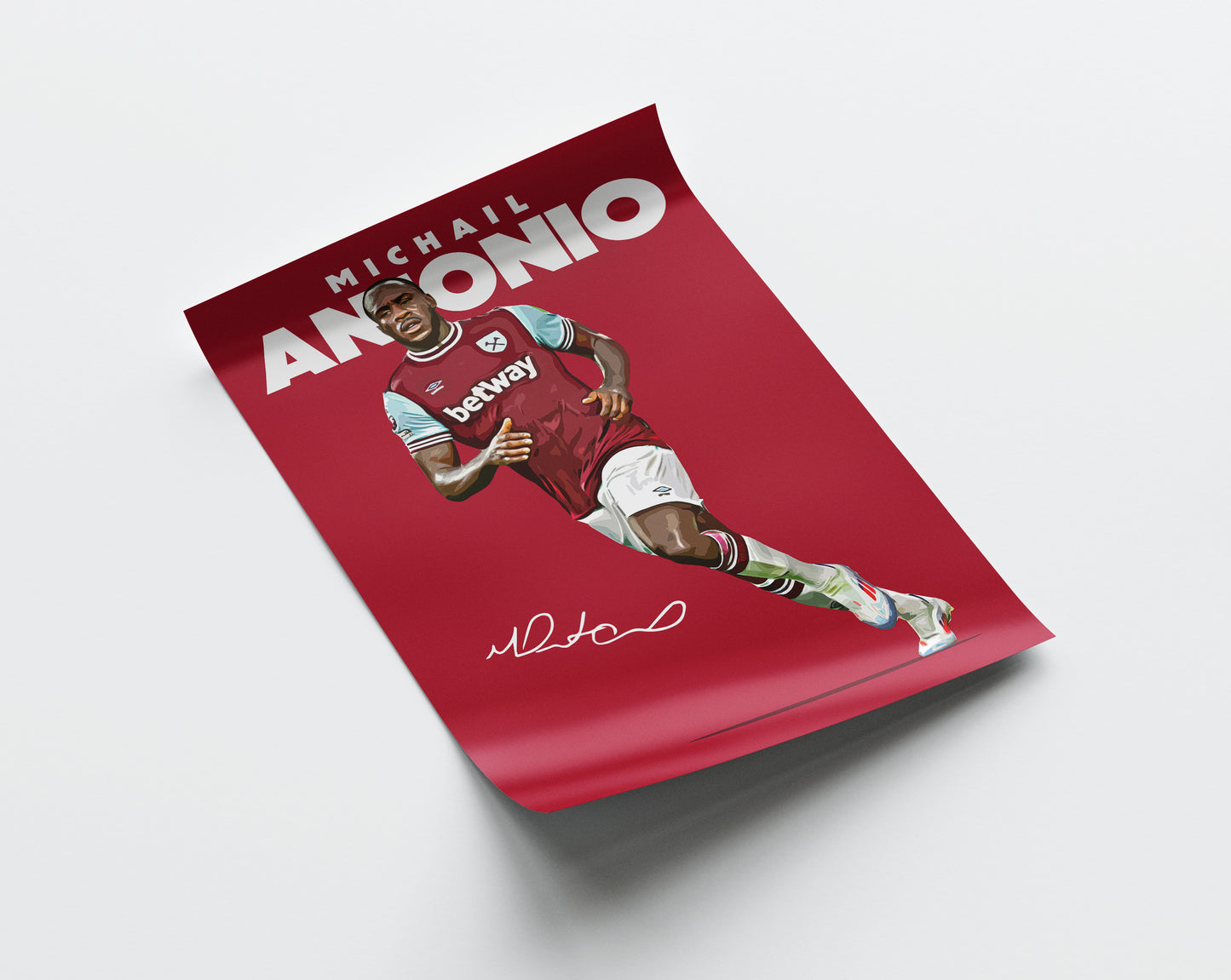 Michail Antonio 24/25 4K Poster