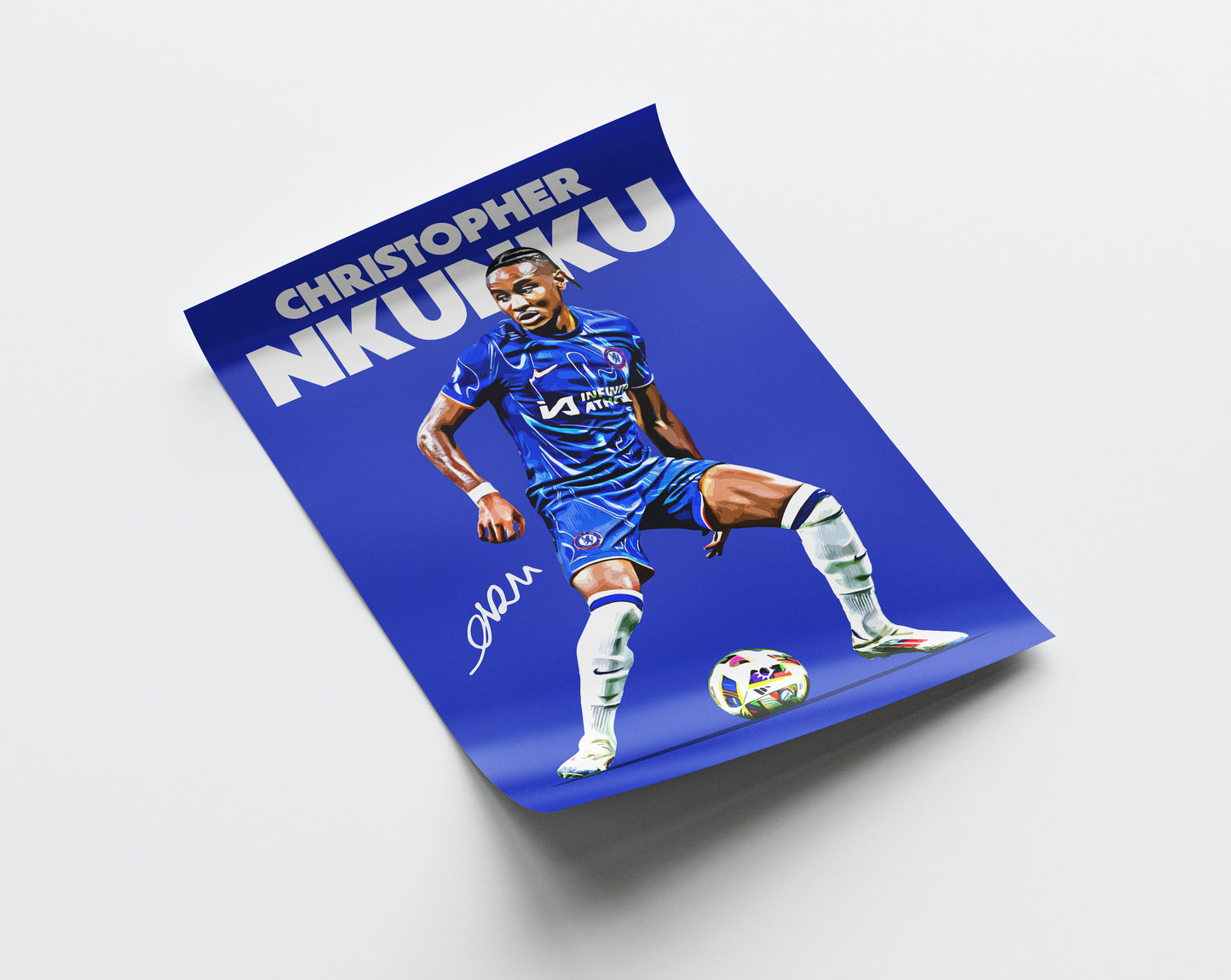 Christopher Nkunku 24/25 4K Poster