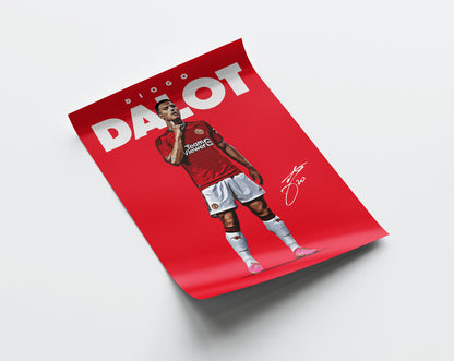 Diogo Dalot 4K Poster