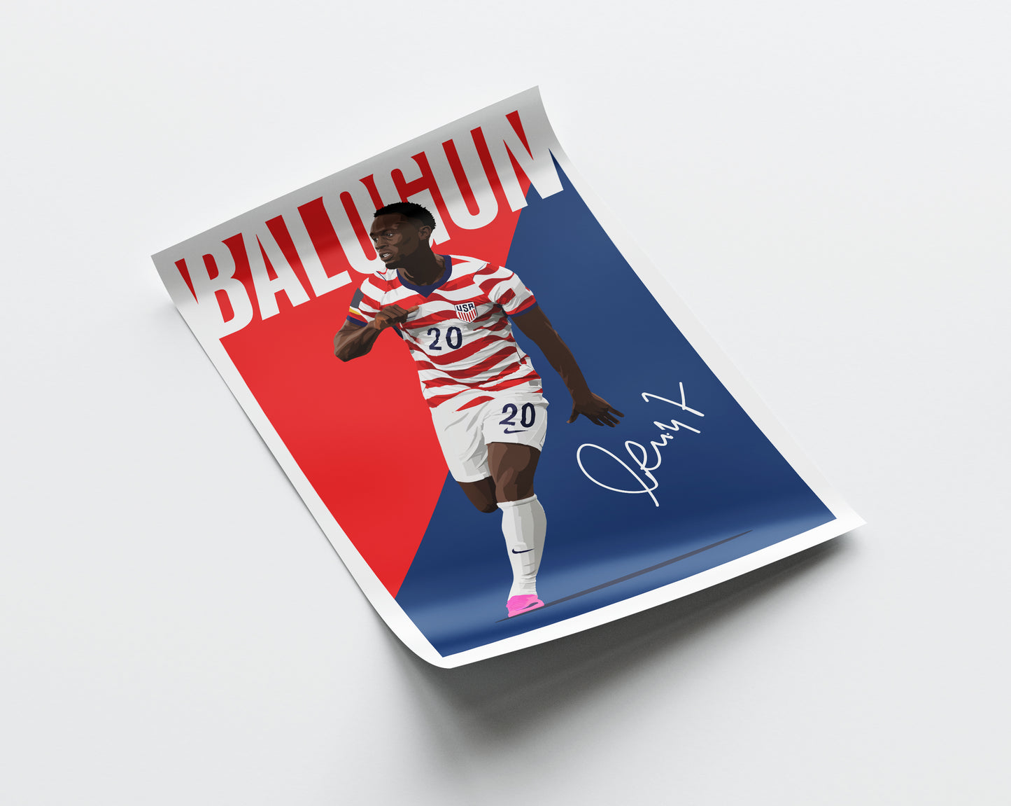 Folarin Balogun (USA) Poster