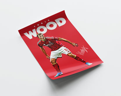 Chris Wood 24/25 4K Poster