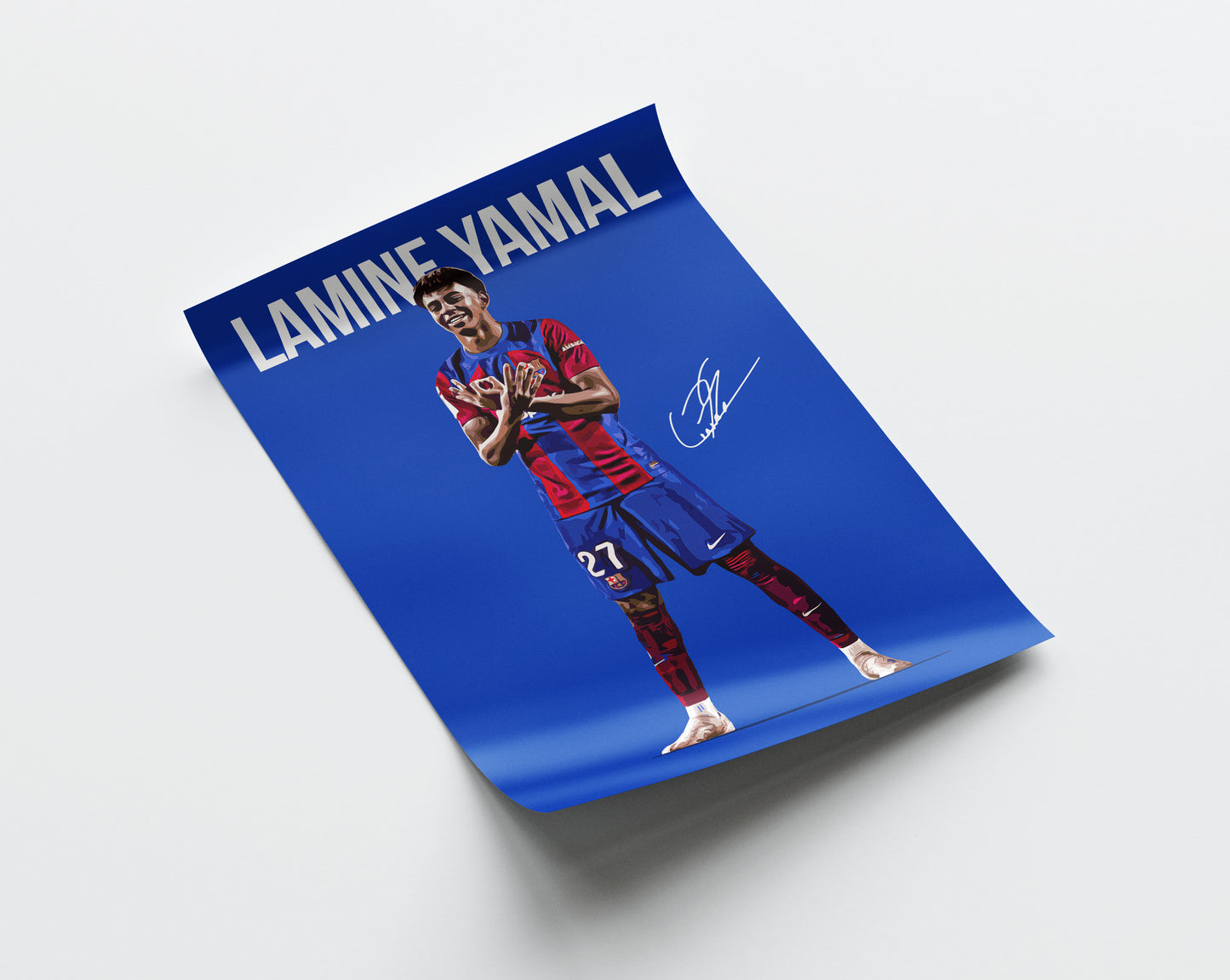 Lamine Yamal 4K Poster (Copy)