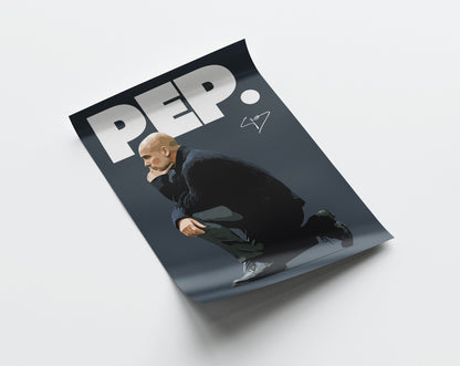 Pep Guardiola 4K Poster