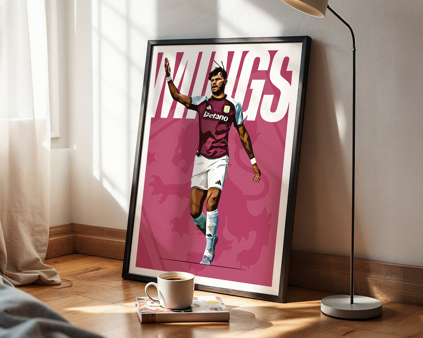 Tyrone Mings 25/26 4K (Home) Poster