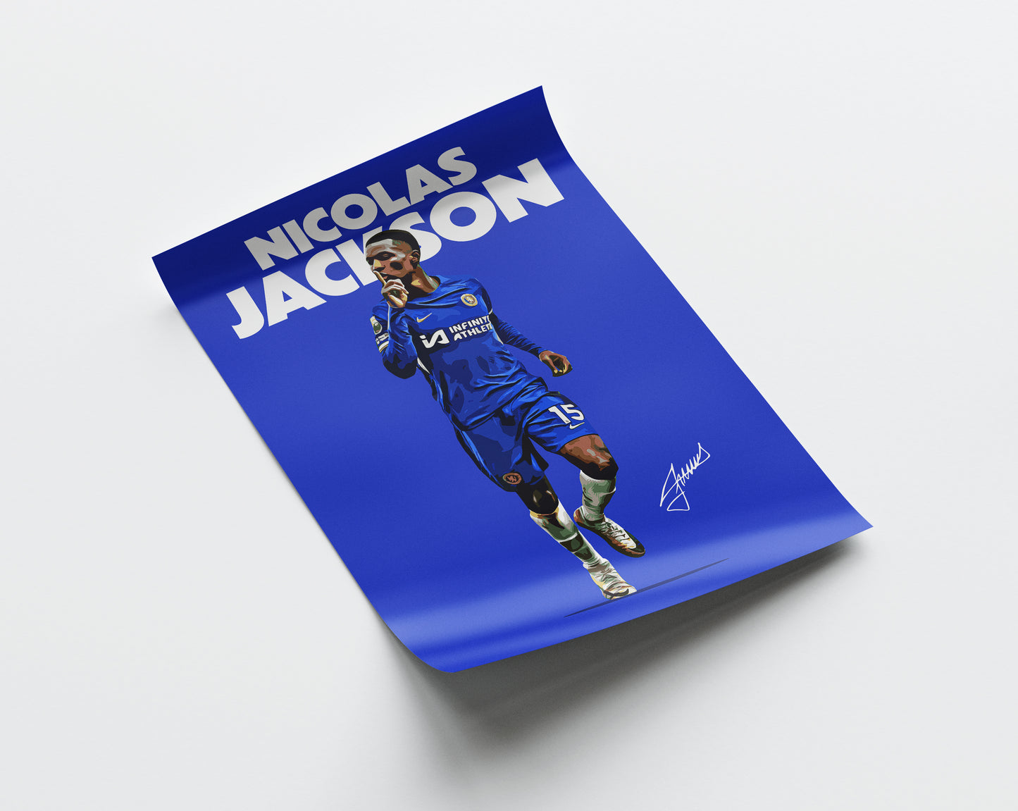 Nicolas Jackson 4K Poster