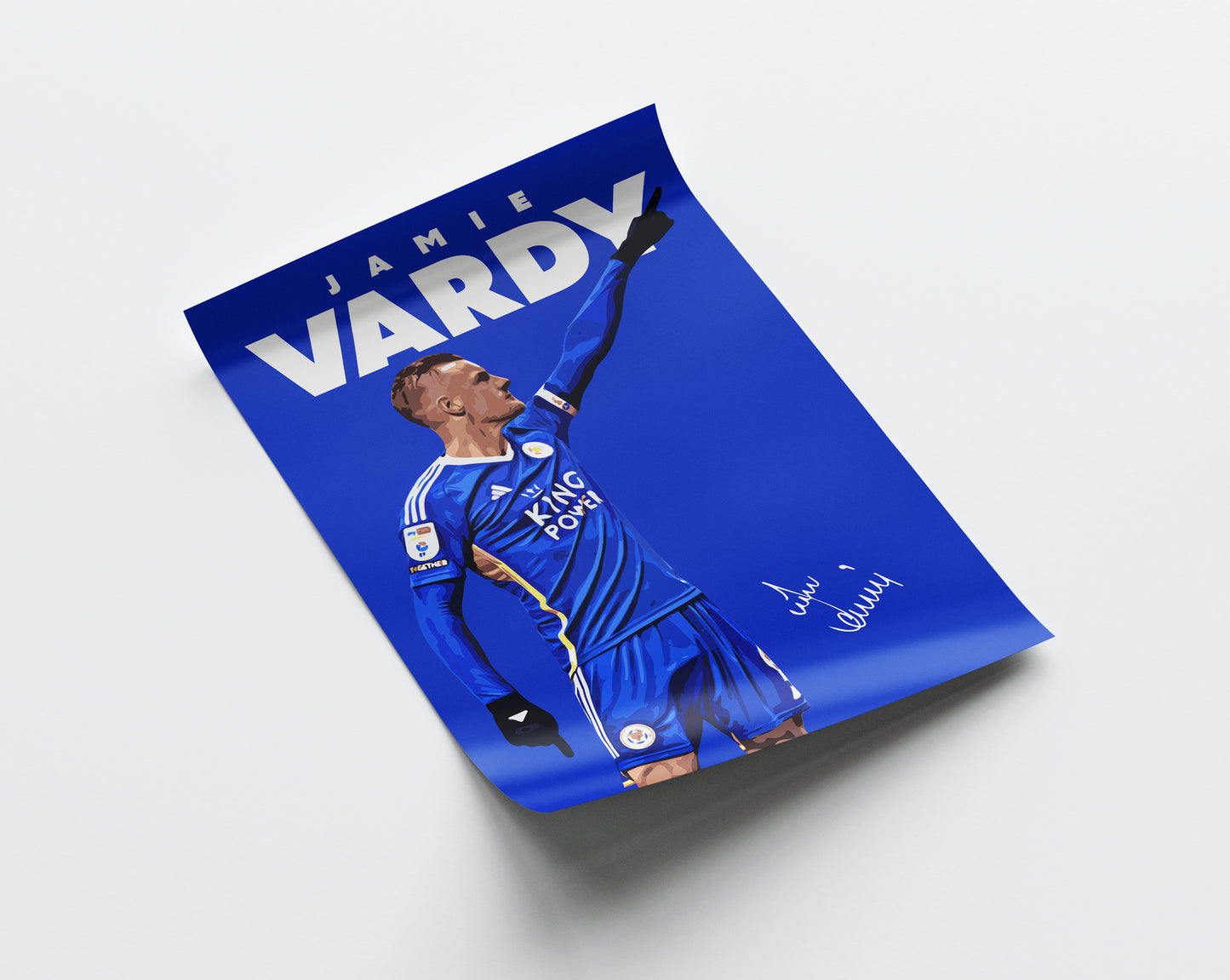 Jamie Vardy 4K Poster