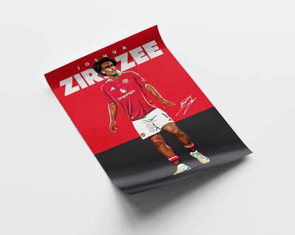 Joshua Zirkzee 24/25 4K Poster