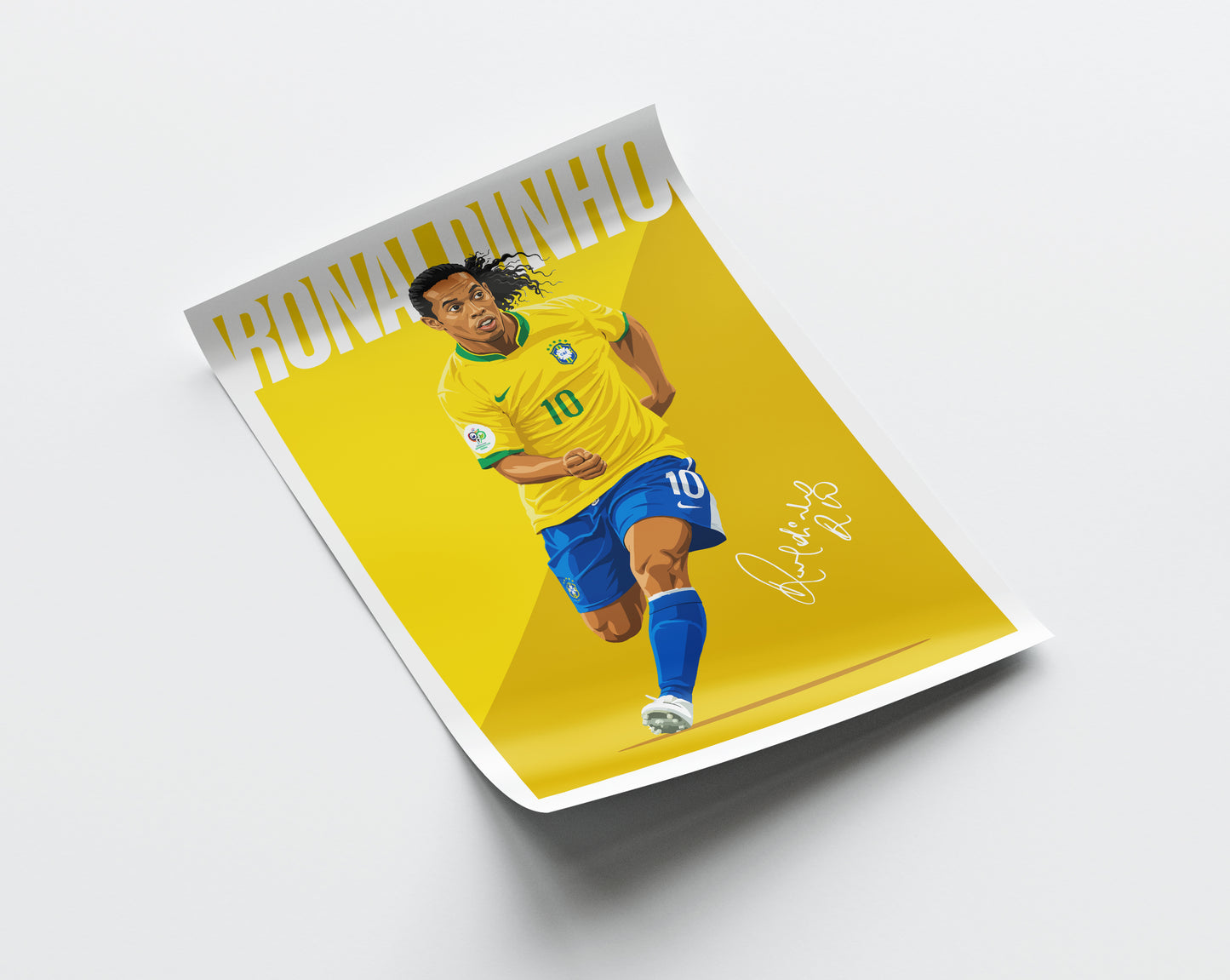 Ronaldinho (Brazil) Poster