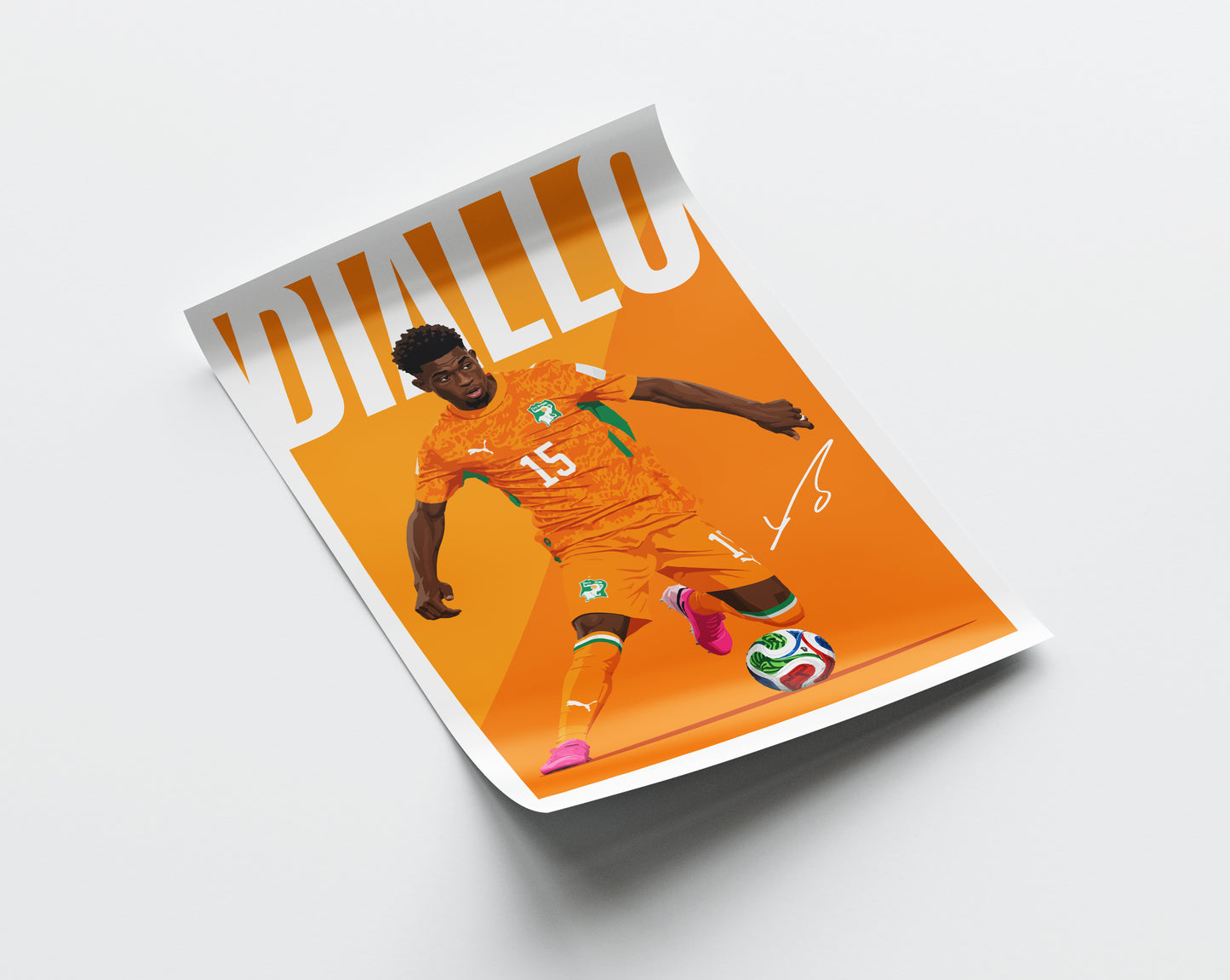 Amad Diallo (Ivory Coast) Poster