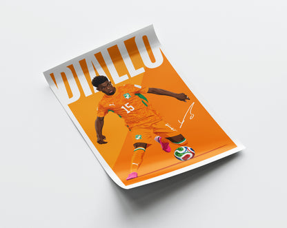 Amad Diallo (Ivory Coast) Poster