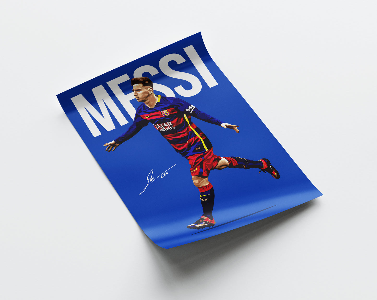 Lionel Messi 4K Poster