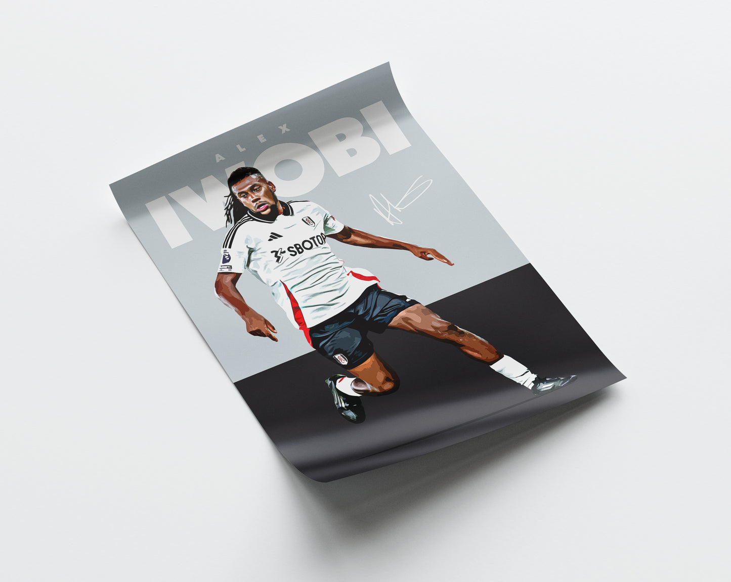 Alex Iwobi 24/25 4K Poster