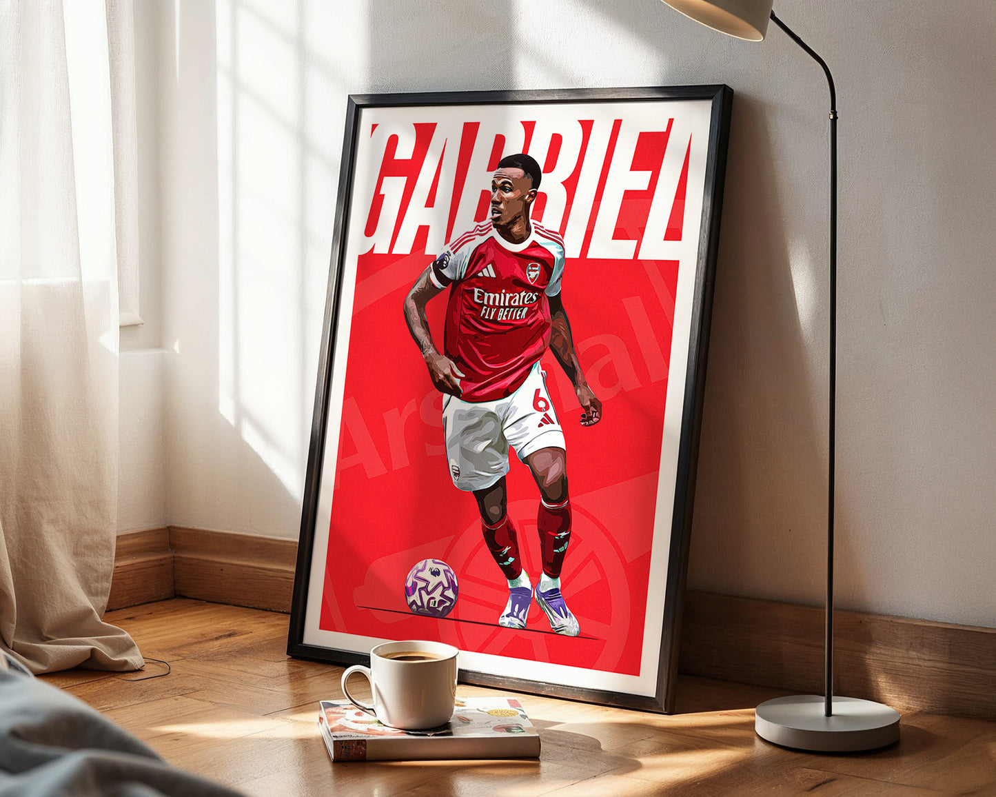 Gabriel Magalhaes 25/26 4K (Home) Poster