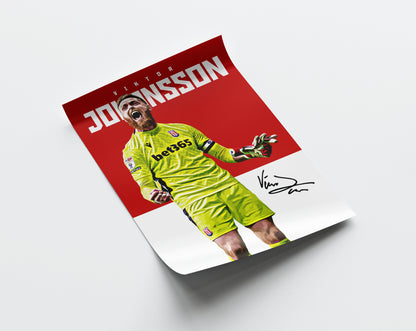 Viktor Johansson 24/25 4K Poster