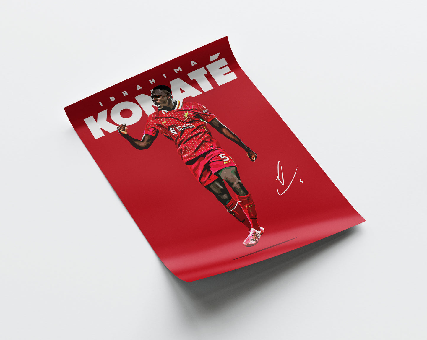 Ibrahima Konate 24/25 4K Poster