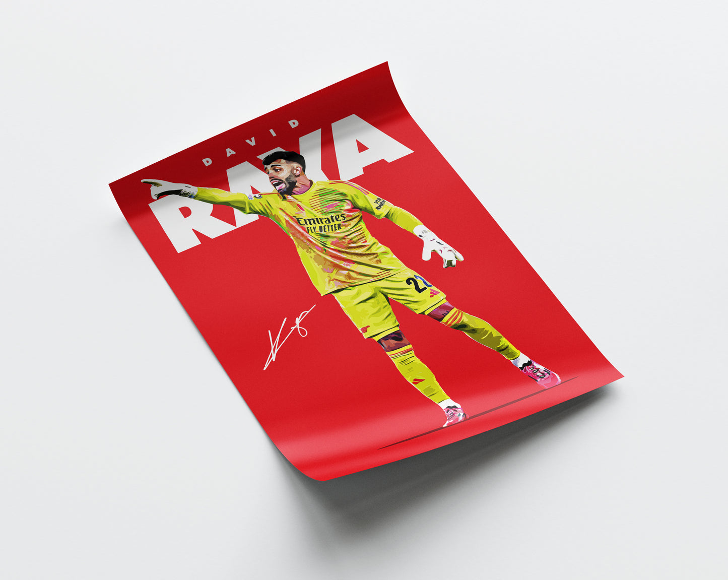 David Raya 24/25 4K Poster