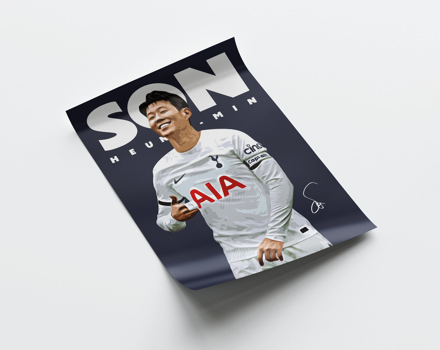 Son Heung-Min 4K Poster