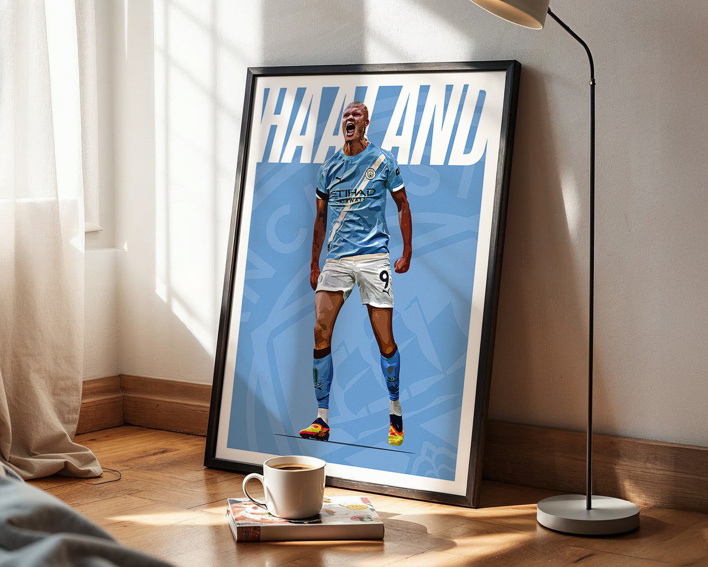 Erling Haaland 25/26 4K (Home) Poster