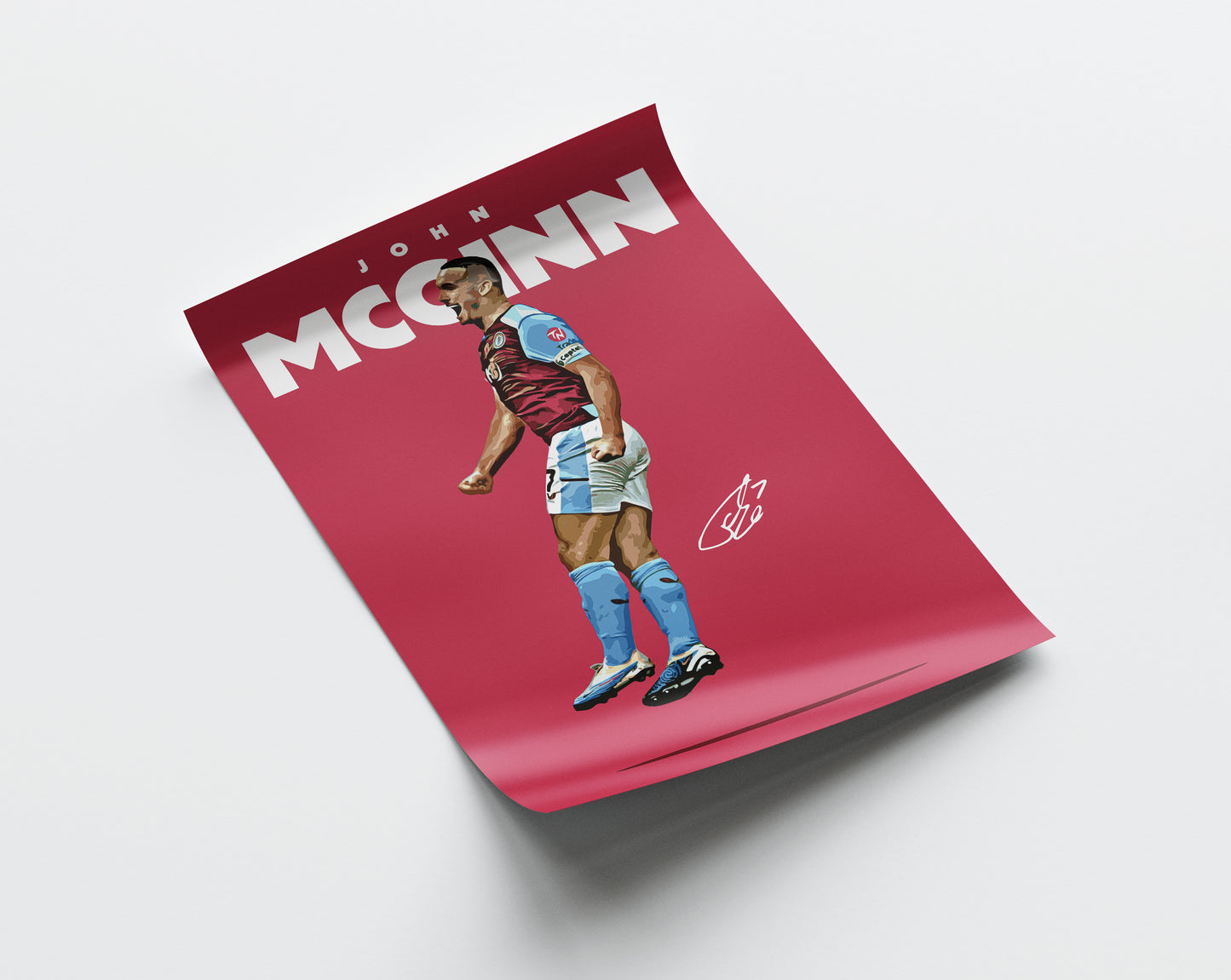 John McGinn 4K Poster